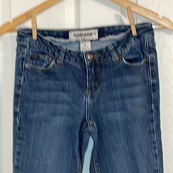 Vintage Garage Bootcut Jeans, stretchy blue, 28 - Picture 6 of 8